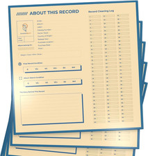 HumminGuru 12 Inch Vinyl Record Jackets, 400GSM Album Jackets 25 Pack/5lb Arch