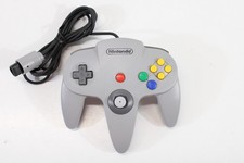 Official Nintendo 64 Controller Gray 8/10 OEM Tight Stick N64 TESTED WORKING 186