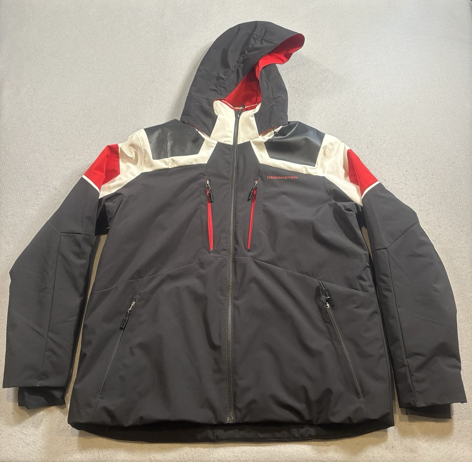 Obermeyer Ski Racing Style Jacket Mens XL Hooded Insulated Colorblock Ventilated
Opens in a new wind