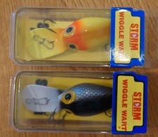 Old American Lure Storm Wiggle Wart Set