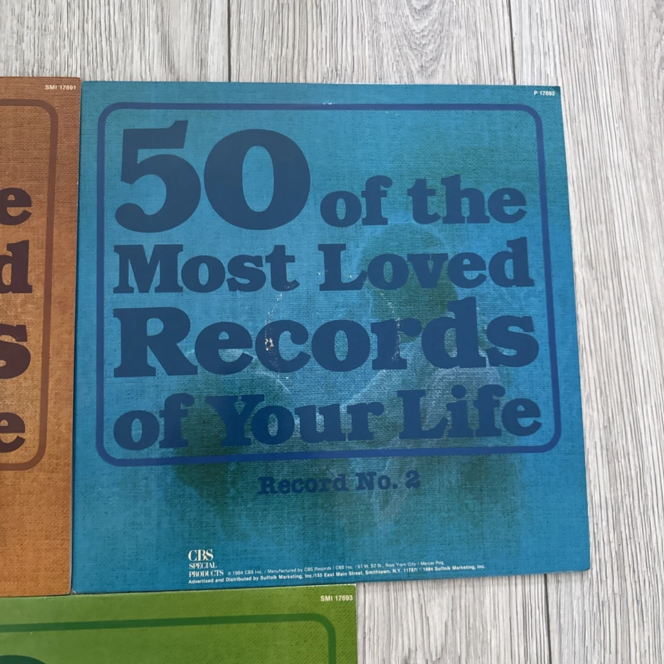 Various - 50 Of The Most Loved Records Of Your Life Record Volume 1, 2, & 3 VG+ - Image 3 of 4