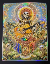 DEAD & COMPANY 2024 FOIL CONCERT POSTER - MILES TSANG  - LAS VEGAS, NV