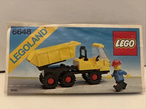 LEGO LegoLand 6648 Dump Truck 100% Complete w/ Instruction💎