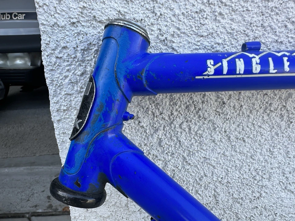 Cuadro de bicicleta de montaña Trek 950 de colección con orugas EE. UU. 90 MTB de una sola pista Foto 2 de 4