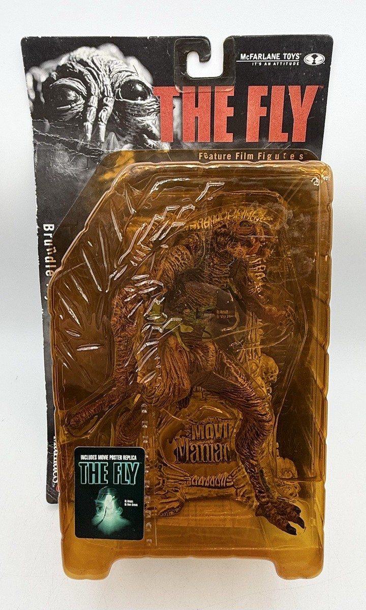 McFarlane Toys[The•FLY]MOVIEManiacs3 McFARLANE TOYS MOVIE MANIACS 3 BRUNDLE FLY w/THE FLY MOVIE