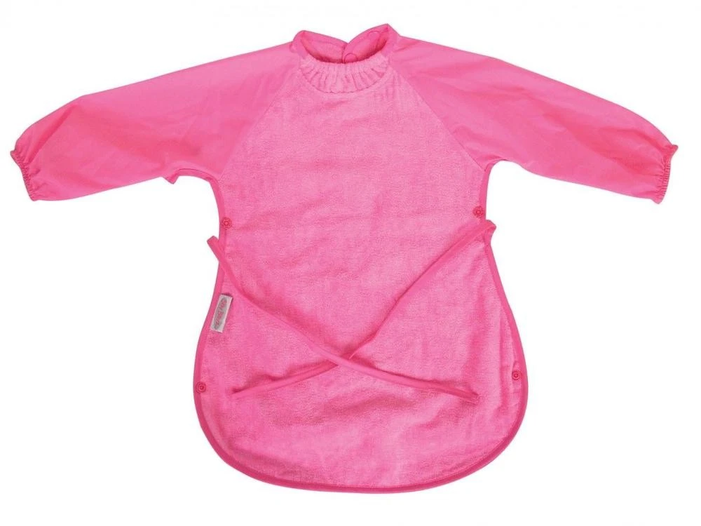 Silly Billyz Messy Eater Towel Bib (Cerise/Cerise)