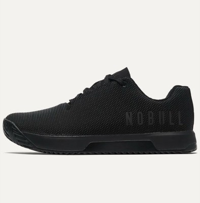 NOBULL Men's Outwork Edge Impact, Triple Black (size 13) BRAND NEW