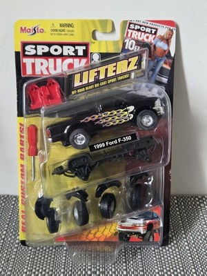 Maisto Sport Truck Lifterz 1999 Ford F-350 Die-Cast Custom Off-Road Truck Sealed
