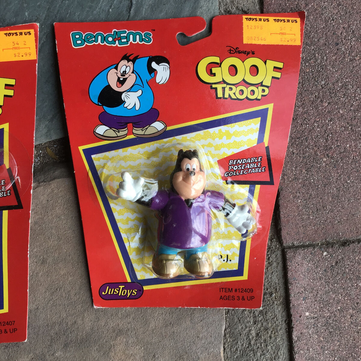 Lot of 4 Goofy Vintage Disney Goof Troop Bend-Ems Figure Lot of 4 Goofy Vintage Disney Goof Troop Bend-Ems Figure