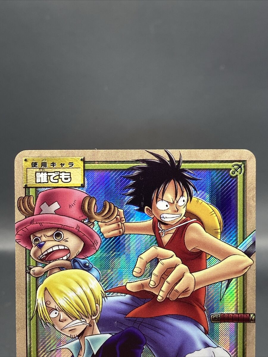 Monkey D. Luffy One Piece Card Game Vintage Japanese SR Holo Monkey D. Luffy One Piece Card Game Vintage Japanese SR Holo