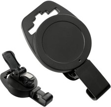 2 pack MRI Safe ID Badge Reels with Retractable No Twist Badge Clip