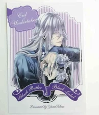 Black Butler Label Funtom Bonus Bromide Card Ciel Undertaker Yana Toboso SE JP