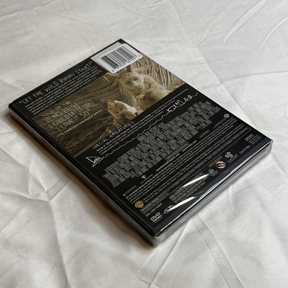 Where the Wild Things Are DVD Max Records Mark Ruffalo Sealed 2010 - Image 3 of 4