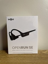 Shokz OpenRun SE Open-Ear Behind the Neck Bluetooth Headphones - Black
