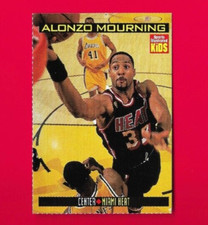 1999 SI Sports Kids ALONZO MOURNING Basketball Card, NBA Miami Heat #793