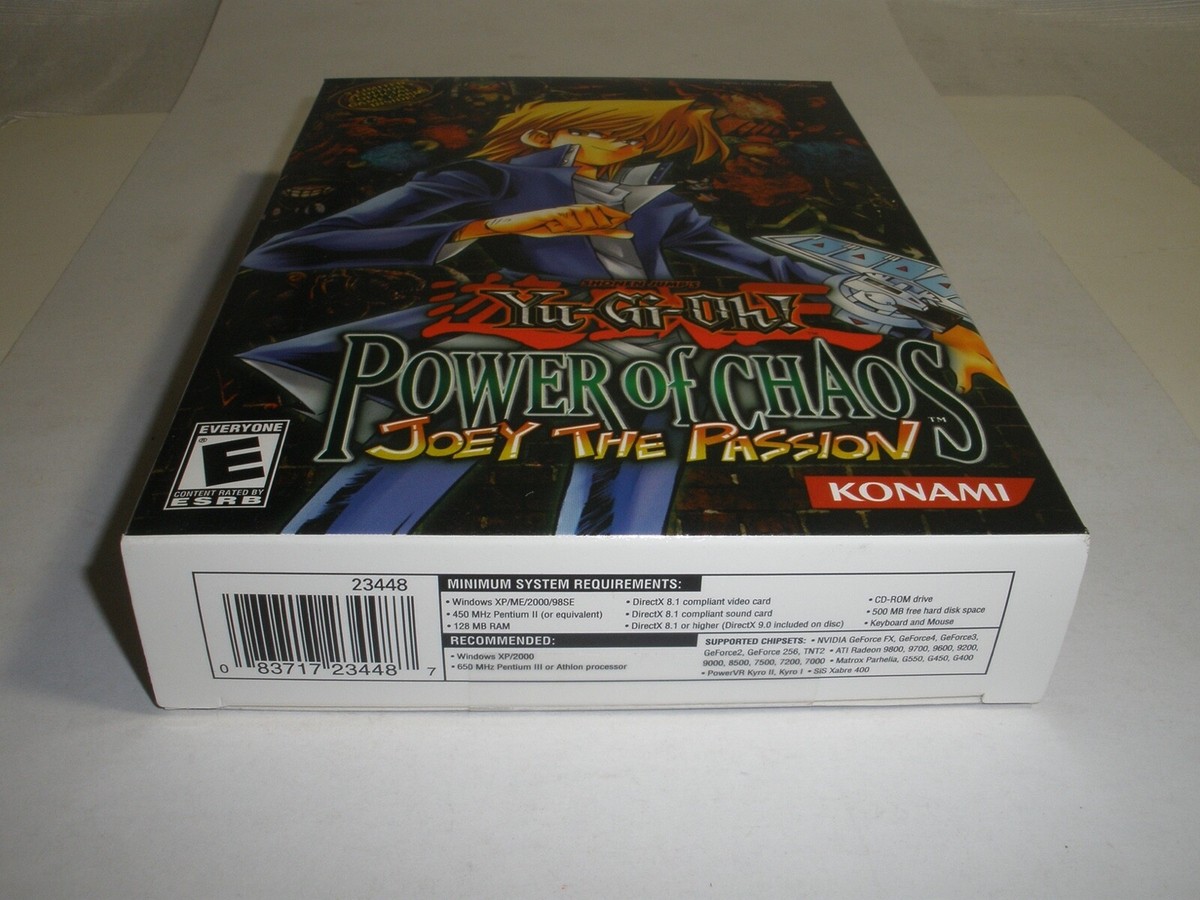 Yu-Gi-Oh! Power of Chaos Joey the Passion Konami Factory Sealed Brand New  83717234487| eBay