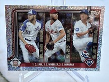 2025 Topps Series 1 Celebration - Sale, Wheeler, Imanaga ERA Leader Confetti 272