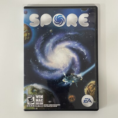 SPORE PC Windows XP Mac Dvd Rom Key Code Manual Complete Cib Ea Games Maxis