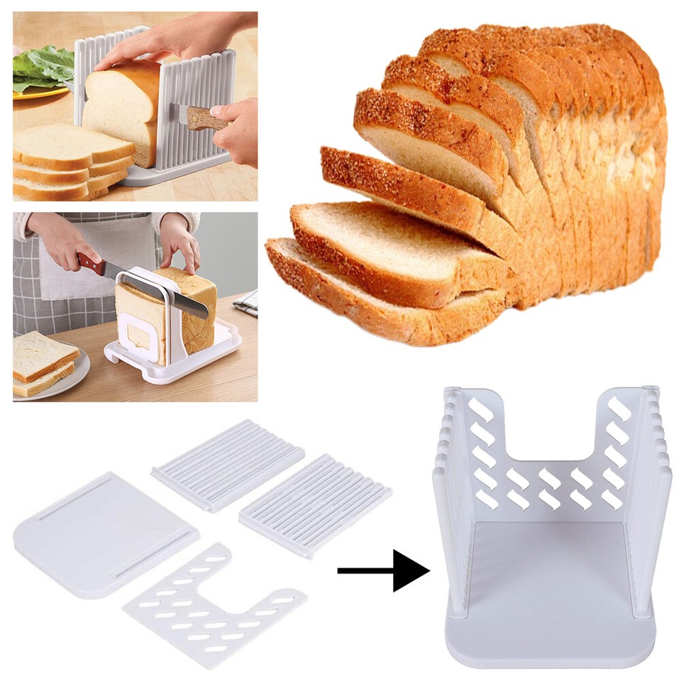 Adjustable Toast Slicer Multifunctional Sandwich Slicing Tool for