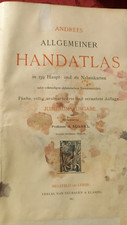 Andrees allgemeiner Handatlas. Professor a. Scobel.  6. Auflage 1913
