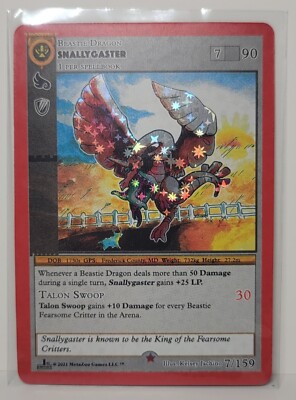 Metazoo Cryptid Nation 1st Edition Snallygaster Holo 7/159 Pack Fresh