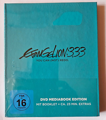 EVANGELION: 3:33 - YOU CAN (NOT) REDO. - MEDIABOOK - DVD; NEU; OVP