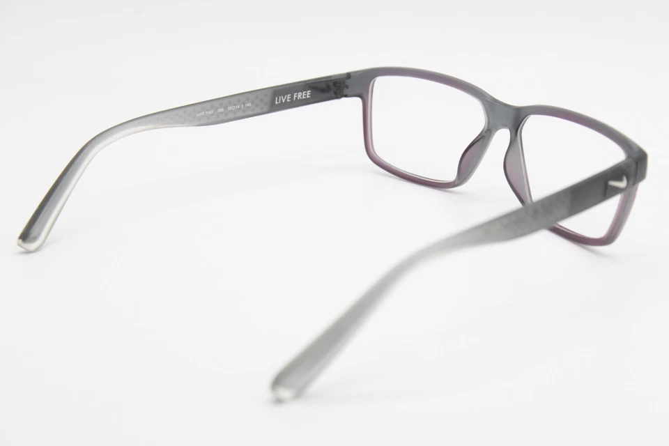 NUEVAS GAFAS NIKE 7092 068 LIVE FREE GRIS AUTÉNTICAS 55-14 Foto 3 de 4