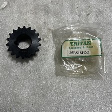 35BS18HX1" Finish Bore Sprockets For Roller chain # 35 ,18-Tooth ,1" Bore