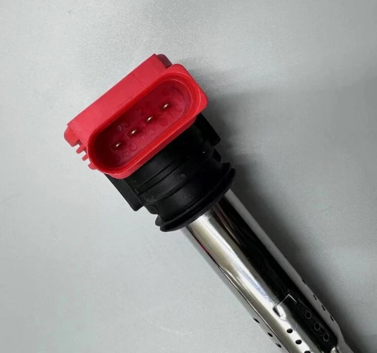 6X OEM 06E905115G OEM RED IGNITION COIL VW Touareg Audi A6 A4 S5 R8 A8 3.0T 4.2 Foto 3 de 4