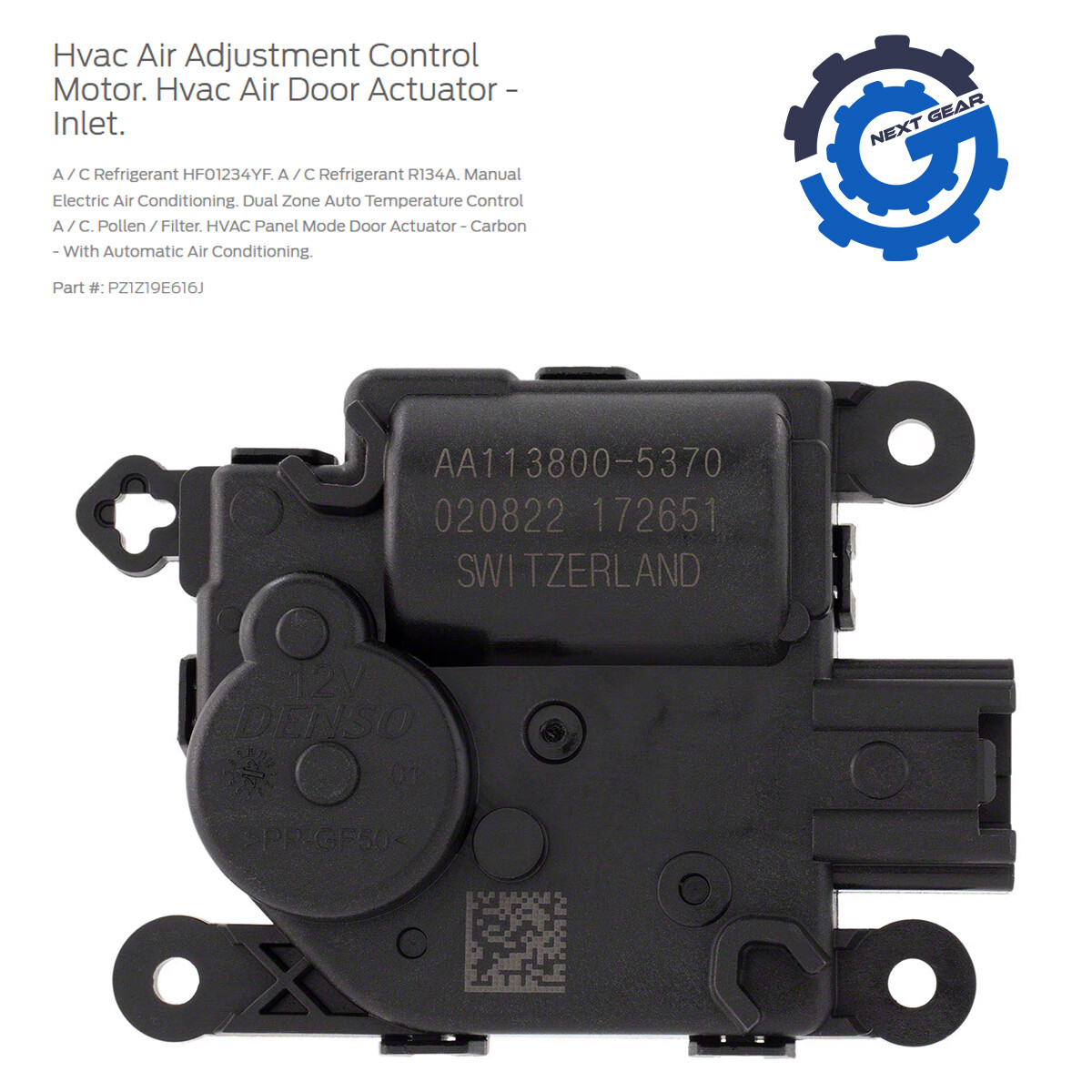 New OEM Ford HVACDoor Actuatorfor 2020-2024 FORD Escape Bronco