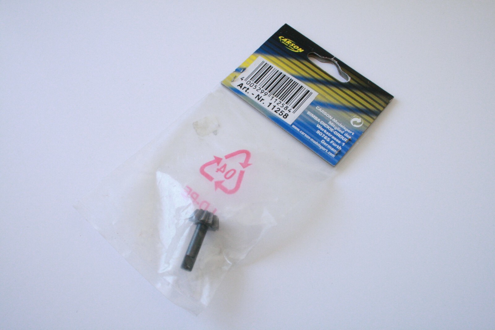 Carson Diff Pinion Gear - 11258 CS Smartech