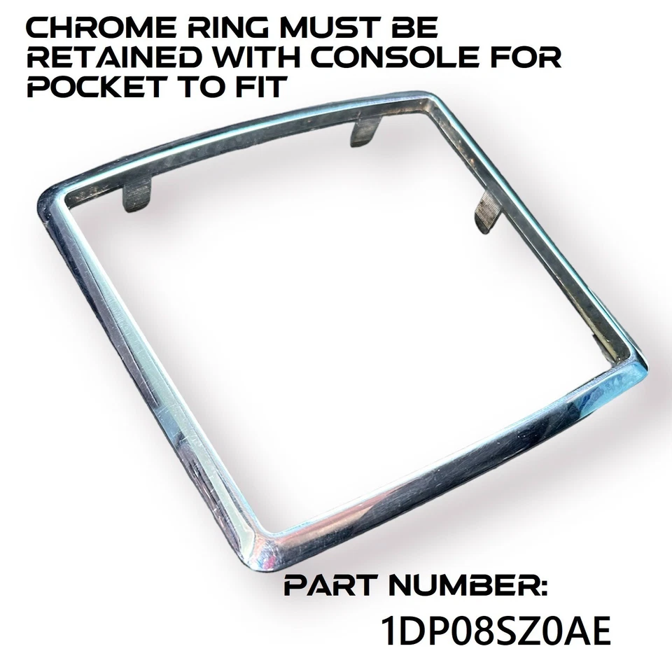 2008-10 Dodge Charger Pursuit console central câmbio bolso de enchimento - Imagem 4 de 4