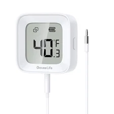 Goveelife Freezer Thermometer Alarm Smart Bluetooth Temperature Monitor Sensor