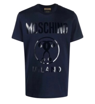 Tシャツ・カットソー Moschino T-Shirt With Logo Patch s-l400.jpg