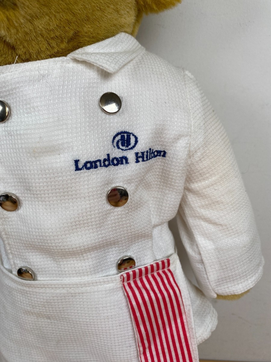 RARE London Hilton Hotel Chef Teddy Bear Merrythought