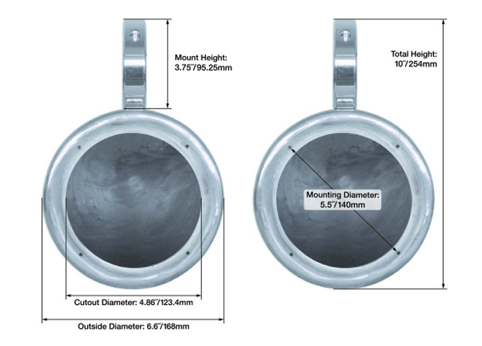 2 Колонки Rockville MAC525S 525 с поворотной на 360 градусов башней для морского вейкборда Rockville MAC525S 525