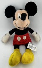 MICKEY MOUSE 8" Beanbag Plush 2001 EUC Disney Store Classic