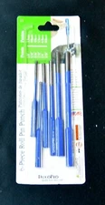 VAUGHAN & BUSHNELL DASCO 11 STEEL ROLL PIN PUNCH SET 6 PIECE USA MADE D7