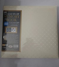 Pioneer 12  x12  Wedding Scrapbook Photo Album Ivory Pattern Fabric