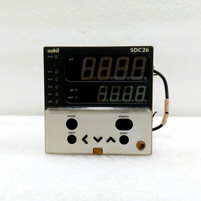 AZBIL CORPORATION C26TR0UD2000 SDC26 DIGITAL PID CONTROLLER