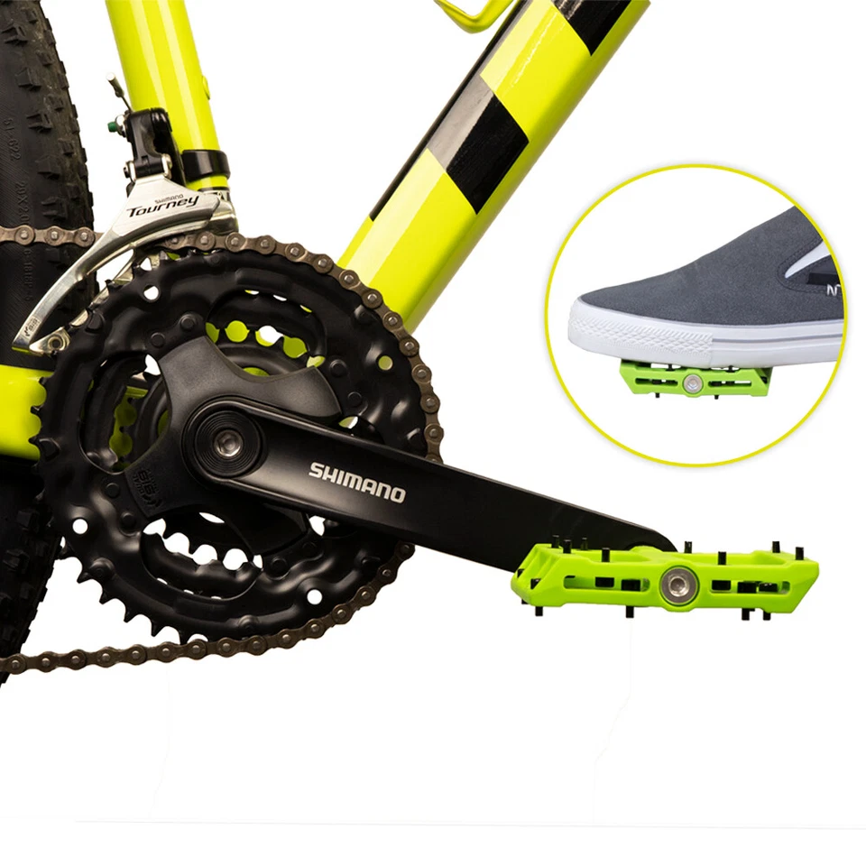 VP Mountain Bike Pedals 9/16" Nylon Fiber Double Sealed Bearing for MTB BMX-Pair - Image 4 of 4