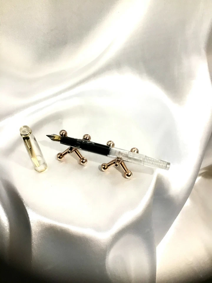 De colección ROMUS Majestuosa Fuente Transparente al Vacío Punta Imodio Muy Rara Alemania? USA? Foto 4 de 4