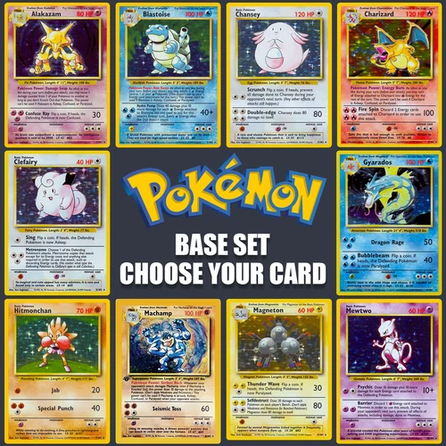 1999 Pokemon Base Set: Choose Your Card!