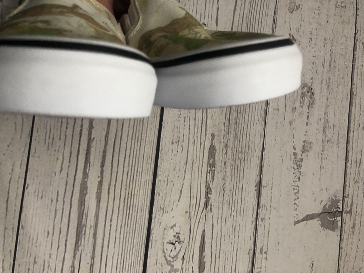 Vans Classic Slip On Desert Vibes Shoe Oatmeal/True White Men\'s Shoes Size 9 NEW Vans Classic Slip-On Desert Vibes Turtledove / True White  main image 3