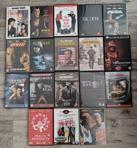 BOX of 63 DVDs including all classic collectable films. | eBay UK
