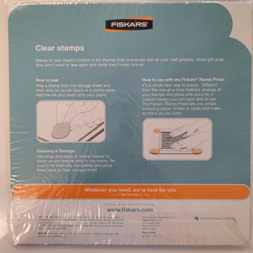 Fiskars TODO PARA LA BODA-INVITA Juego de 62 estampillas transparentes adhesivas NUEVO Foto 4 de 4