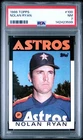 142423599 Nolan Ryan 1986 Topps #100 PSA 7
