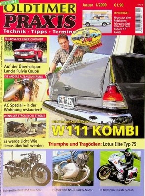 4) Oldtimer Praxis 01/2009 - Ducati 500 Pantah Restau - BSA Blue Star 500 Restau