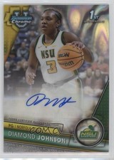 2023-24 Bowman U Chrome Prospect Lava Refractor /199 Diamond Johnson Auto 05gv