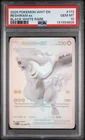 Reshiram EX 173/086 PSA 10 white Flare Pokemon Card Game